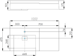Акватон Тумба с раковиной Сакура 100 ольха наварра/белая – фотография-10